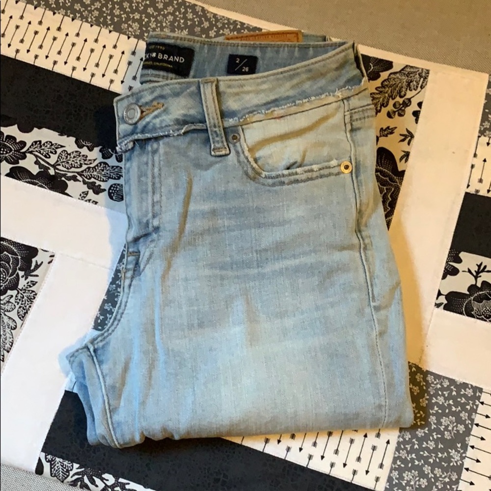 Lucky Brand Lolita Skinny Light Wash Jeans
